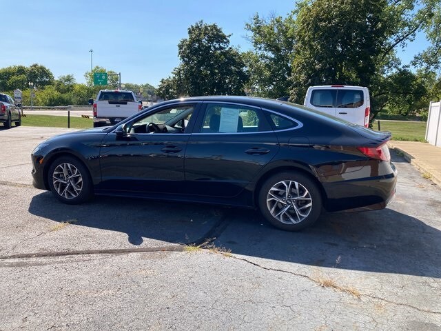 Used 2022 Hyundai Sonata Preferred with VIN 5NPEG4JA8NH148276 for sale in Canton, OH