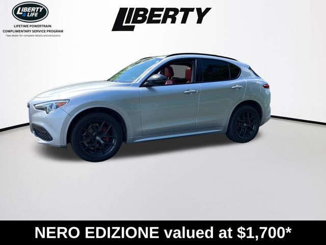 Used 2021 Alfa Romeo Stelvio Ti with VIN ZASPAKBN3M7D12978 for sale in Canton, OH