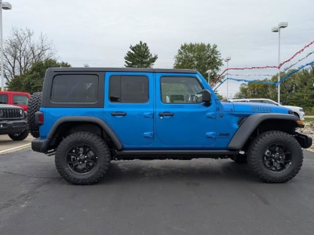 New 2026 Jeep Wrangler 4-DOOR WILLYS Sport Utility