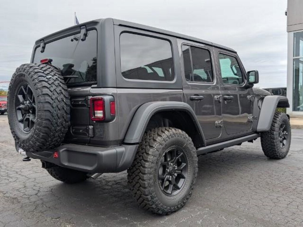 New 2026 Jeep Wrangler 4-DOOR WILLYS Sport Utility