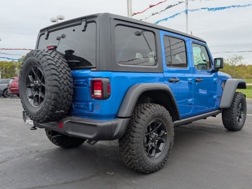 New 2026 Jeep Wrangler 4-DOOR WILLYS Sport Utility