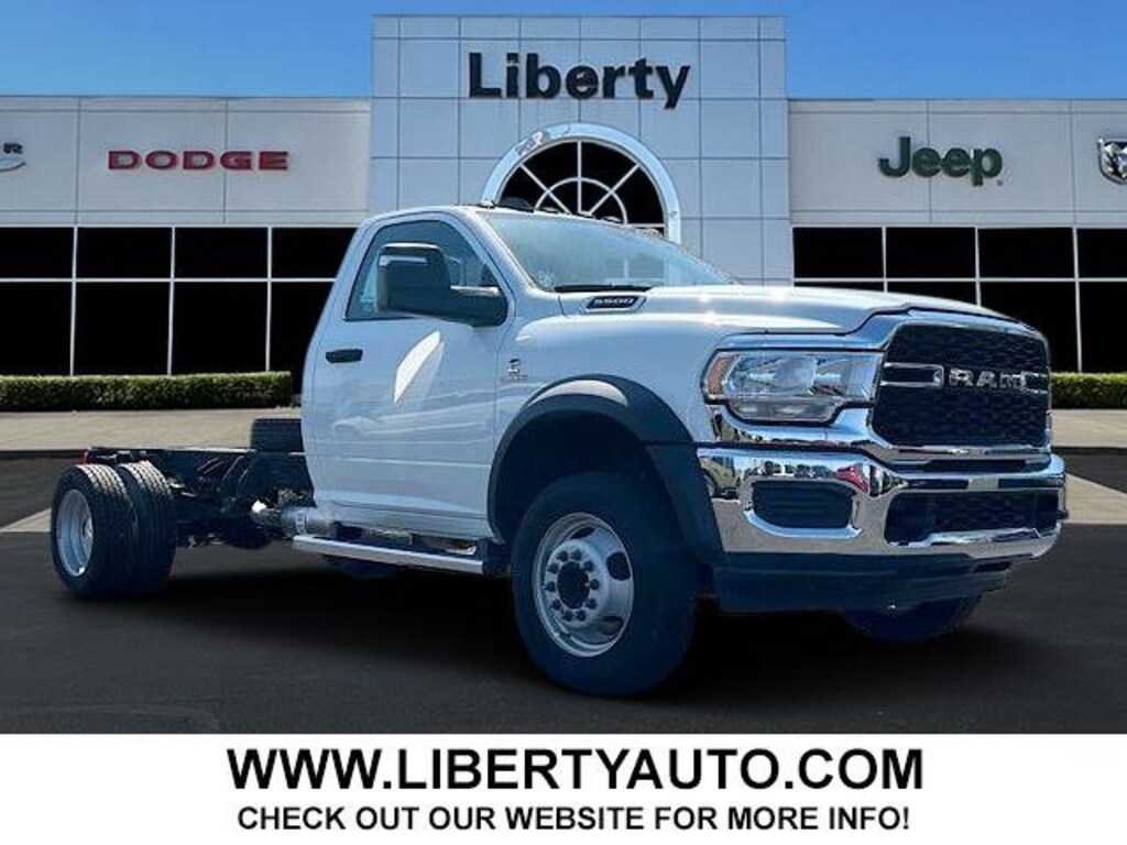 New 2024 Ram 5500 Chassis Cab 5500 TRADESMAN CHASSIS REGULAR CAB 4X4 84' CA Pickup