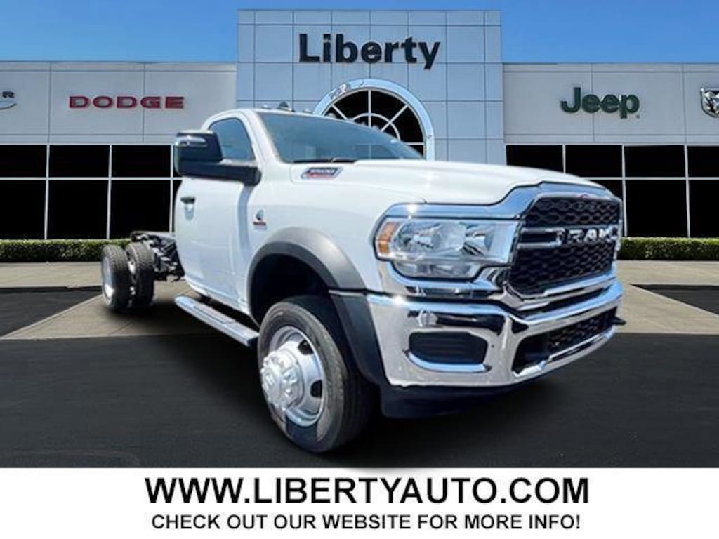 New 2024 Ram 5500 Chassis Cab 5500 TRADESMAN CHASSIS REGULAR CAB 4X4 84' CA Pickup