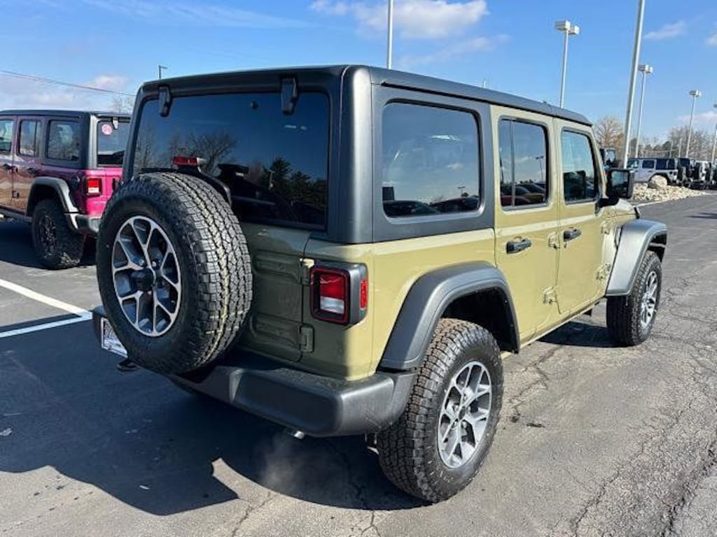 New 2025 Jeep Wrangler 4-DOOR SPORT S Sport Utility