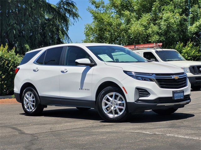 Certified 2022 Chevrolet Equinox LT with VIN 3GNAXUEV7NL199478 for sale in Selma, CA