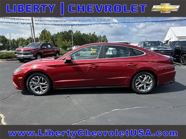 Used 2023 Hyundai Sonata SEL with VIN KMHL64JA4PA302952 for sale in Villa Rica, GA