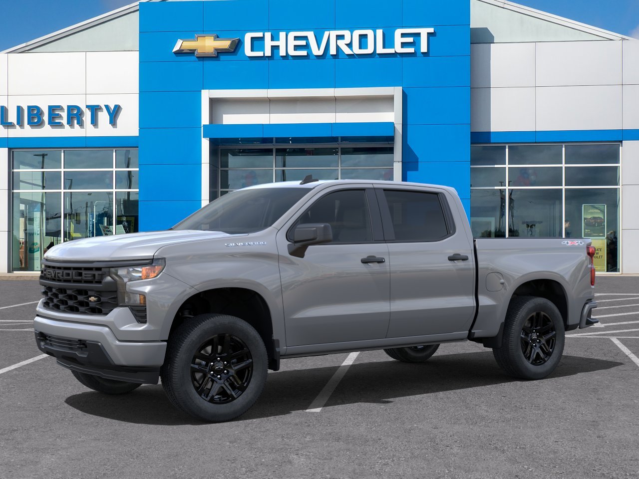 Used 2024 Chevrolet Silverado 1500 Custom with VIN 3GCPDBEK8RG376222 for sale in Villa Rica, GA