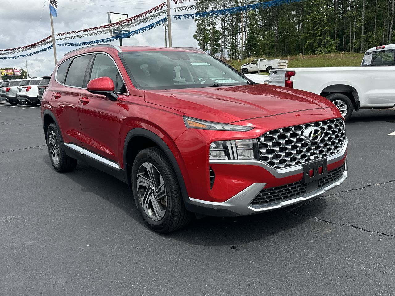 Used 2022 Hyundai Santa Fe SEL with VIN 5NMS2DAJ6NH432889 for sale in Villa Rica, GA