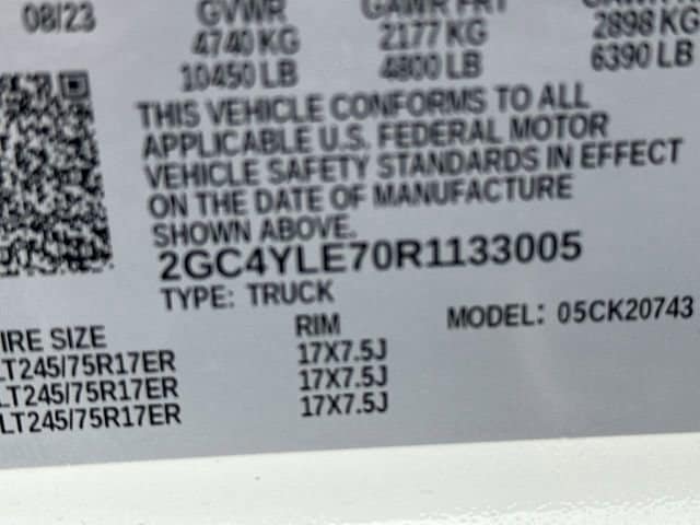 2024 Chevrolet Silverado 2500HD Work Truck - Photo 32