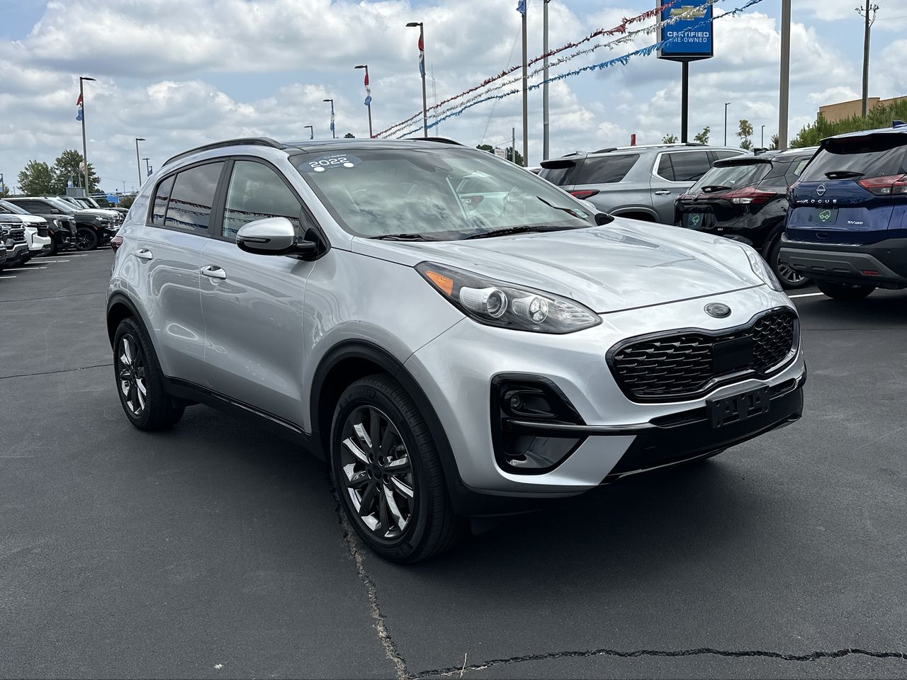 Used 2022 Kia Sportage Nightfall with VIN KNDP6CAC2N7955338 for sale in Villa Rica, GA