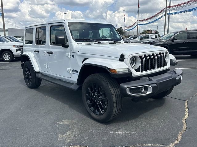 Used 2025 Jeep Wrangler 4xe Sahara 4XE with VIN 1C4RJXP64SW601581 for sale in Villa Rica, GA