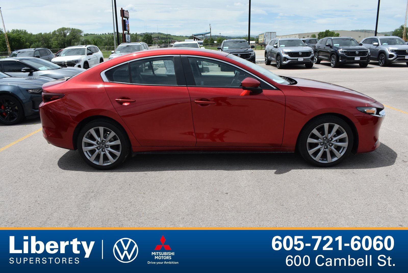 Used 2022 Mazda Mazda3 Preferred with VIN 3MZBPACL8NM312097 for sale in Sturgis, SD