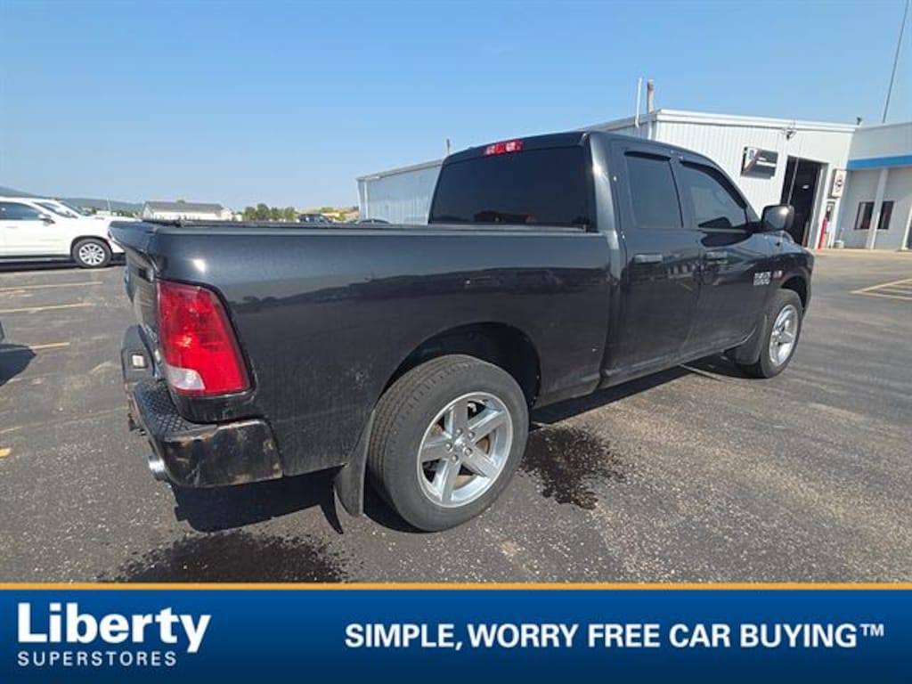 Used 2017 Ram 1500 Express Quad Cab 4x4 64 Box Truck