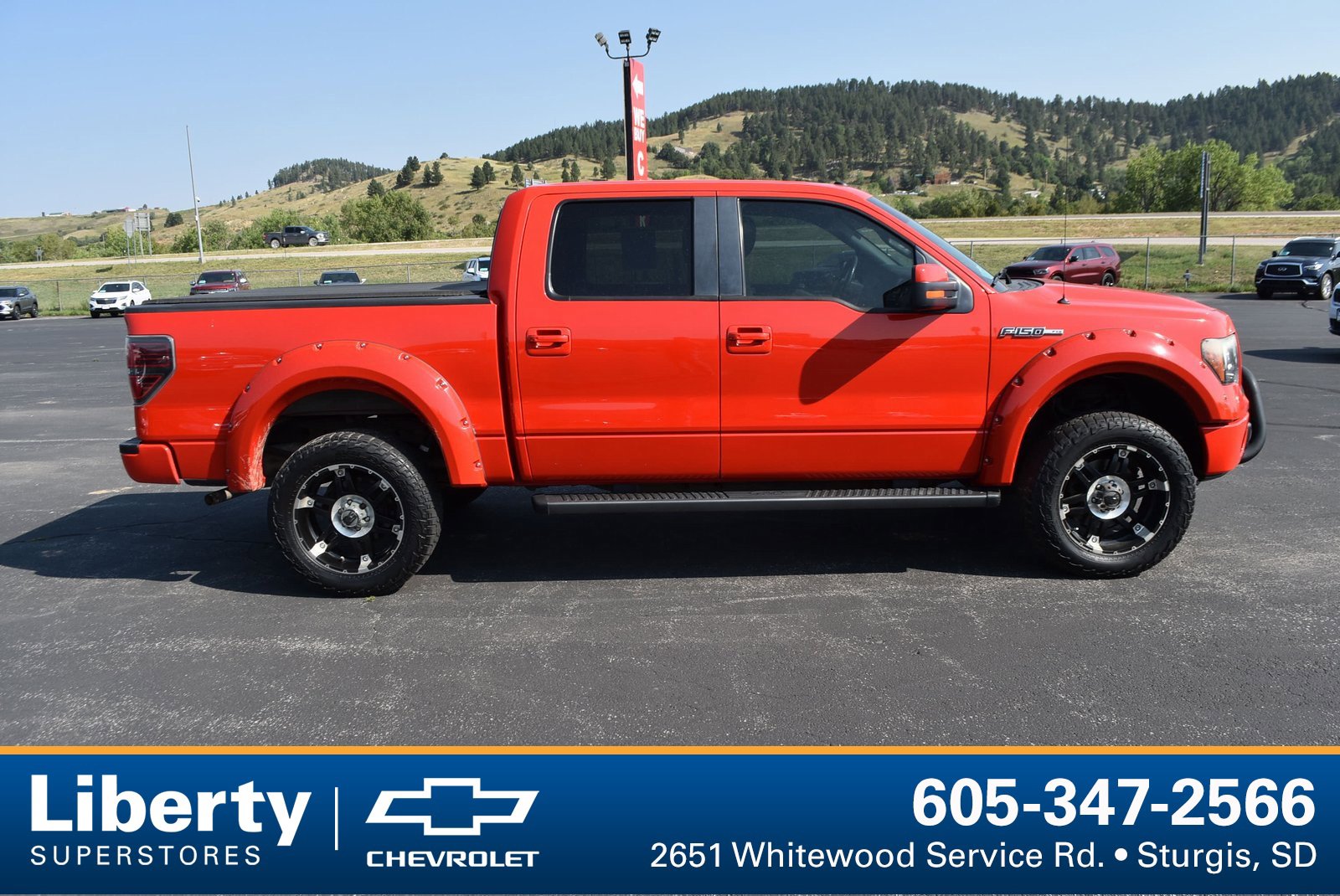 Used 2011 Ford F-150 XL with VIN 1FTFW1EF2BFC58872 for sale in Sturgis, SD