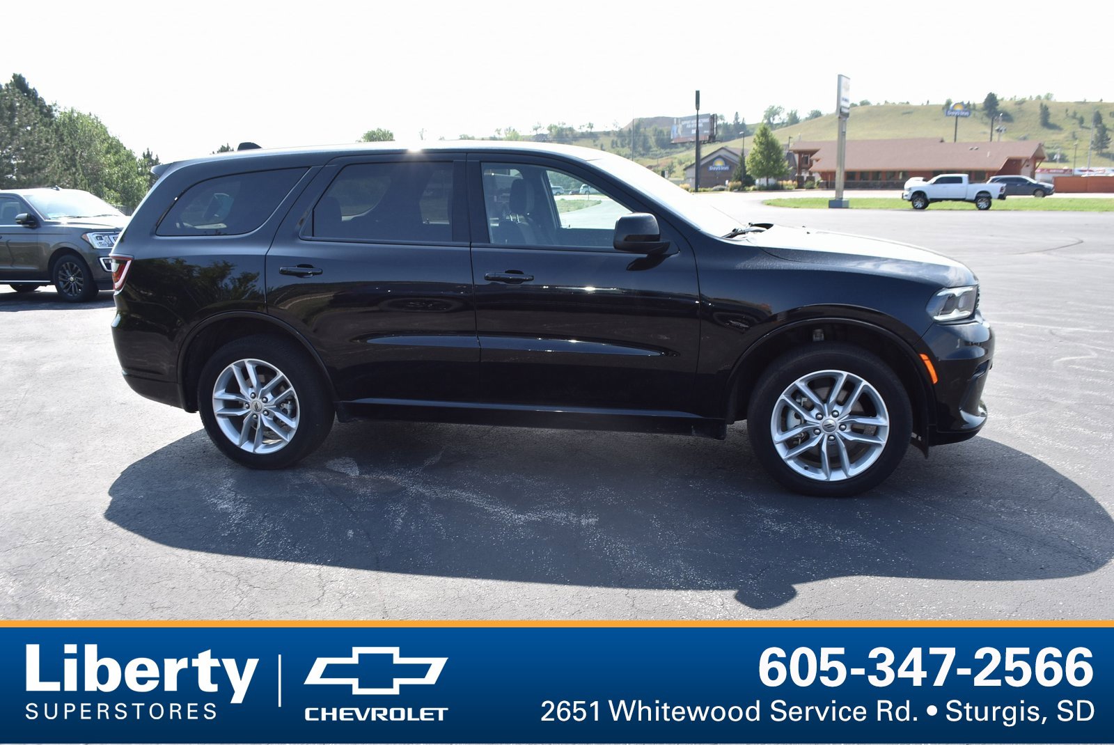 Used 2023 Dodge Durango GT with VIN 1C4RDJDG8PC687729 for sale in Sturgis, SD