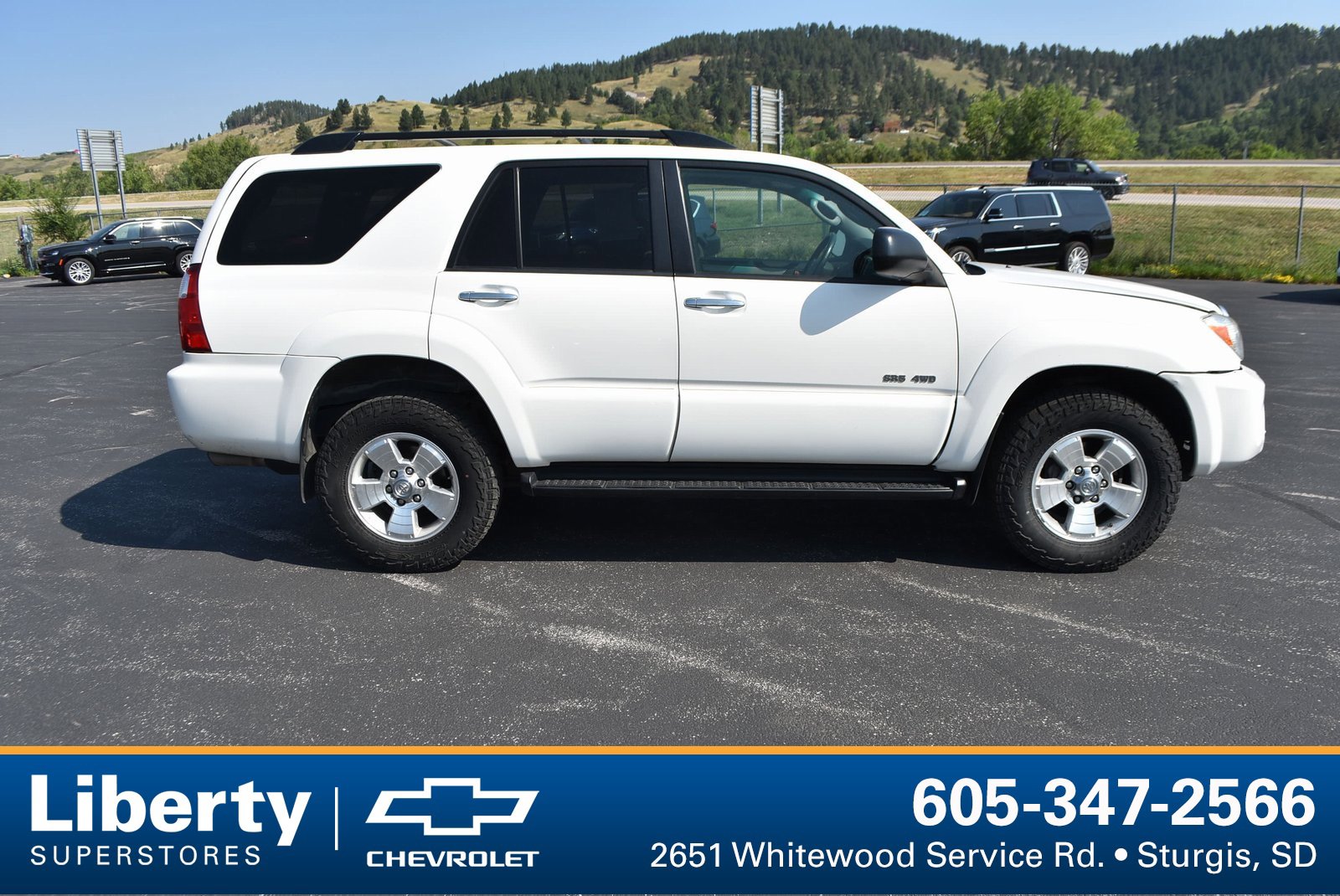 Used 2008 Toyota 4Runner SR5 with VIN JTEBU14R58K017531 for sale in Sturgis, SD