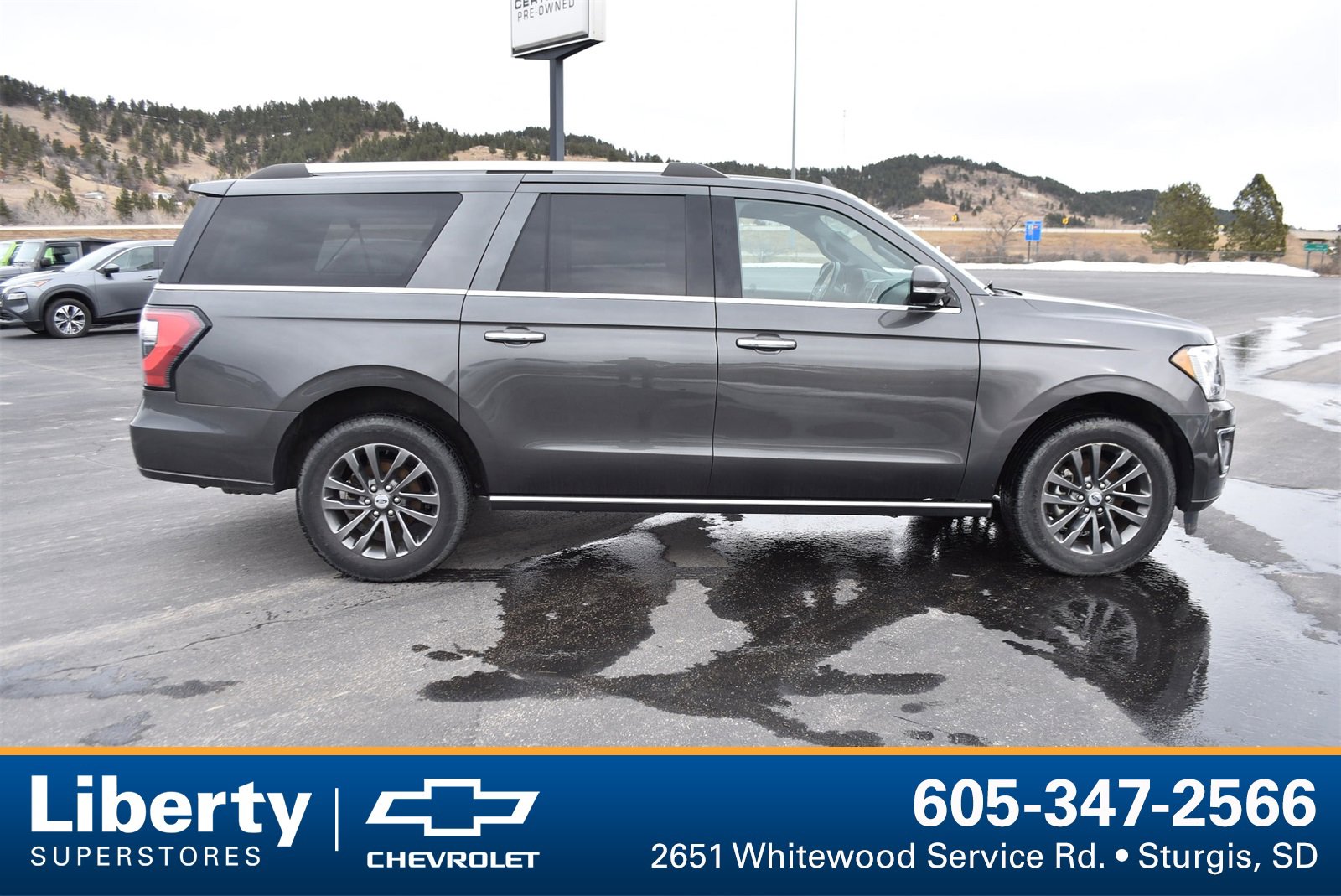 Used 2021 Ford Expedition Limited with VIN 1FMJK2AT3MEA09525 for sale in Sturgis, SD