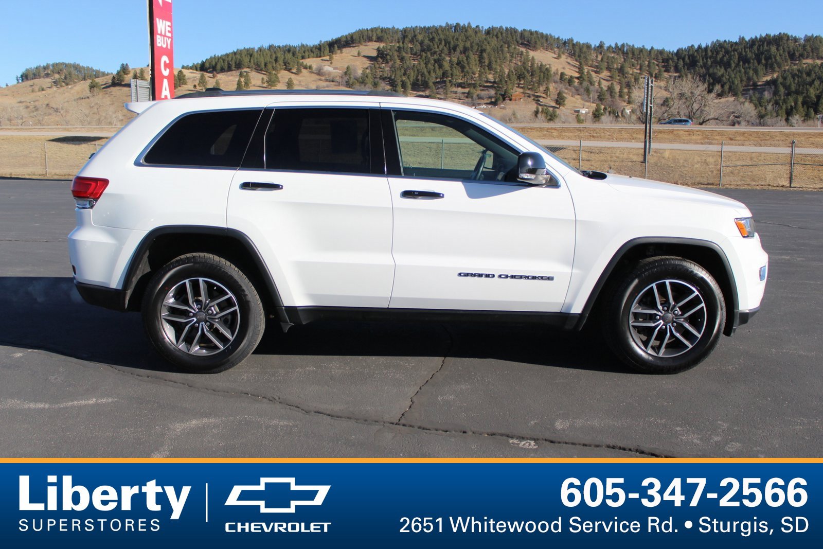 Used 2019 Jeep Grand Cherokee Limited with VIN 1C4RJFBG4KC712417 for sale in Sturgis, SD