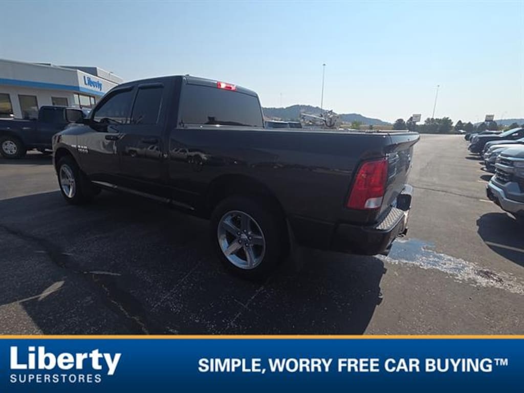Used 2017 Ram 1500 Express Quad Cab 4x4 64 Box Truck