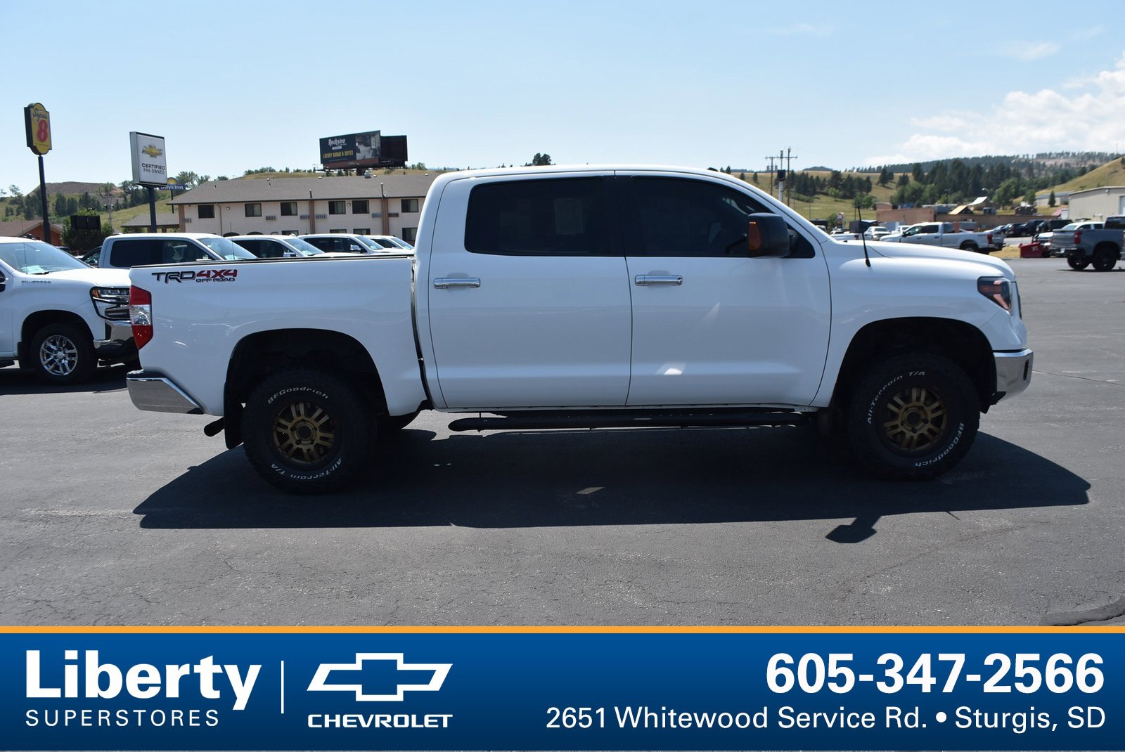 Used 2017 Toyota Tundra Limited with VIN 5TFHW5F14HX627785 for sale in Sturgis, SD