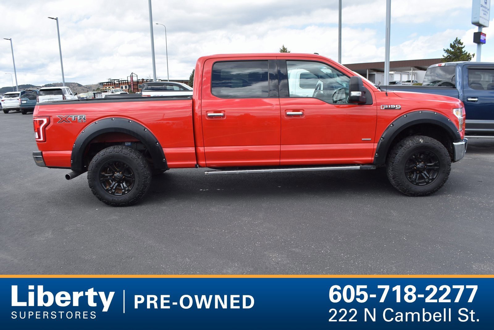 Used 2016 Ford F-150 XLT with VIN 1FTFW1EG9GFC21639 for sale in Sturgis, SD