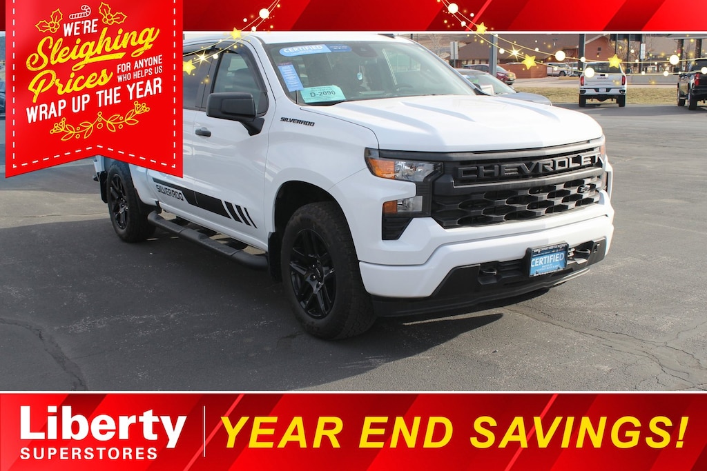 Certified 2024 Chevrolet Silverado 1500 Custom Truck