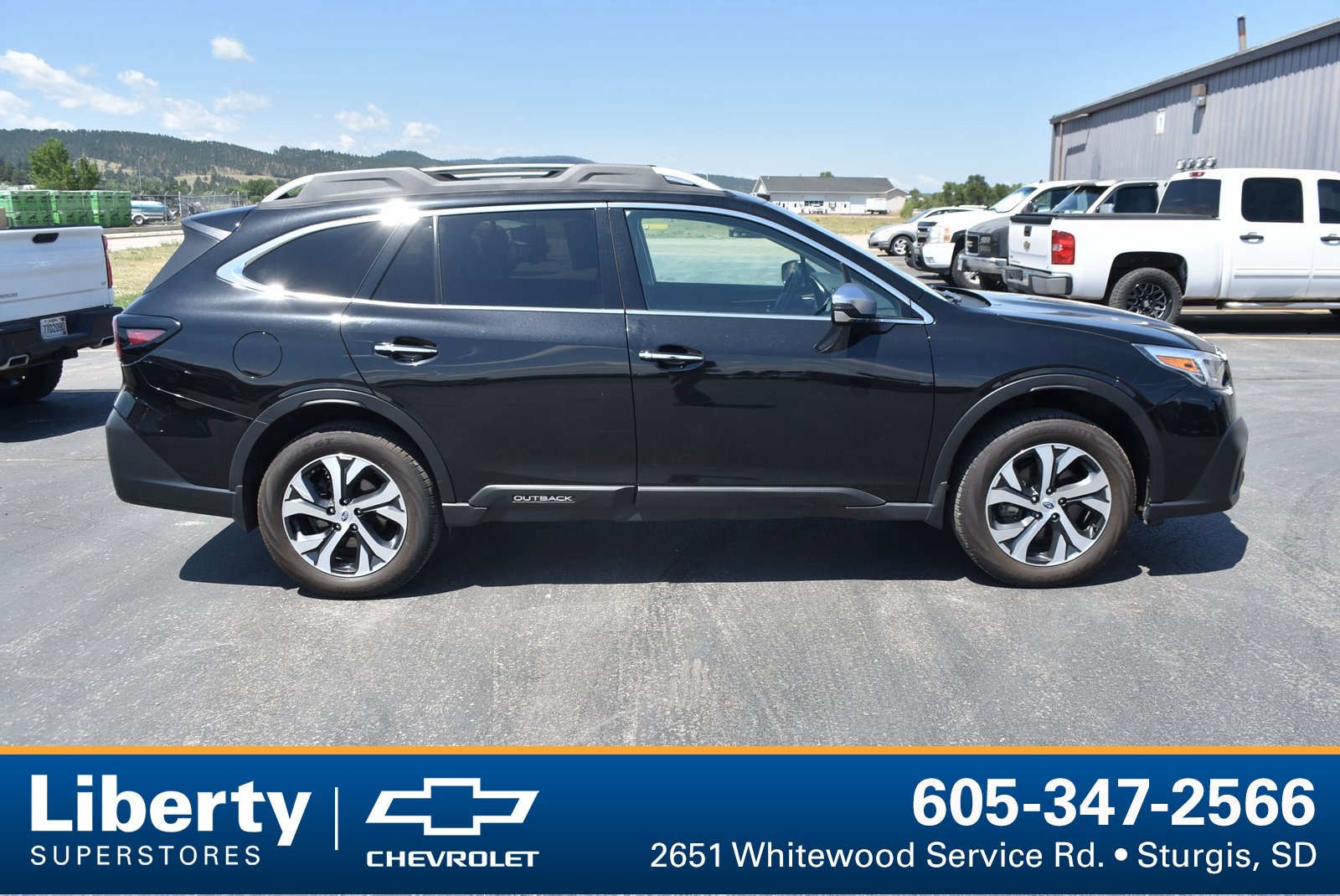 Used 2020 Subaru Outback Touring with VIN 4S4BTAPC3L3229101 for sale in Sturgis, SD