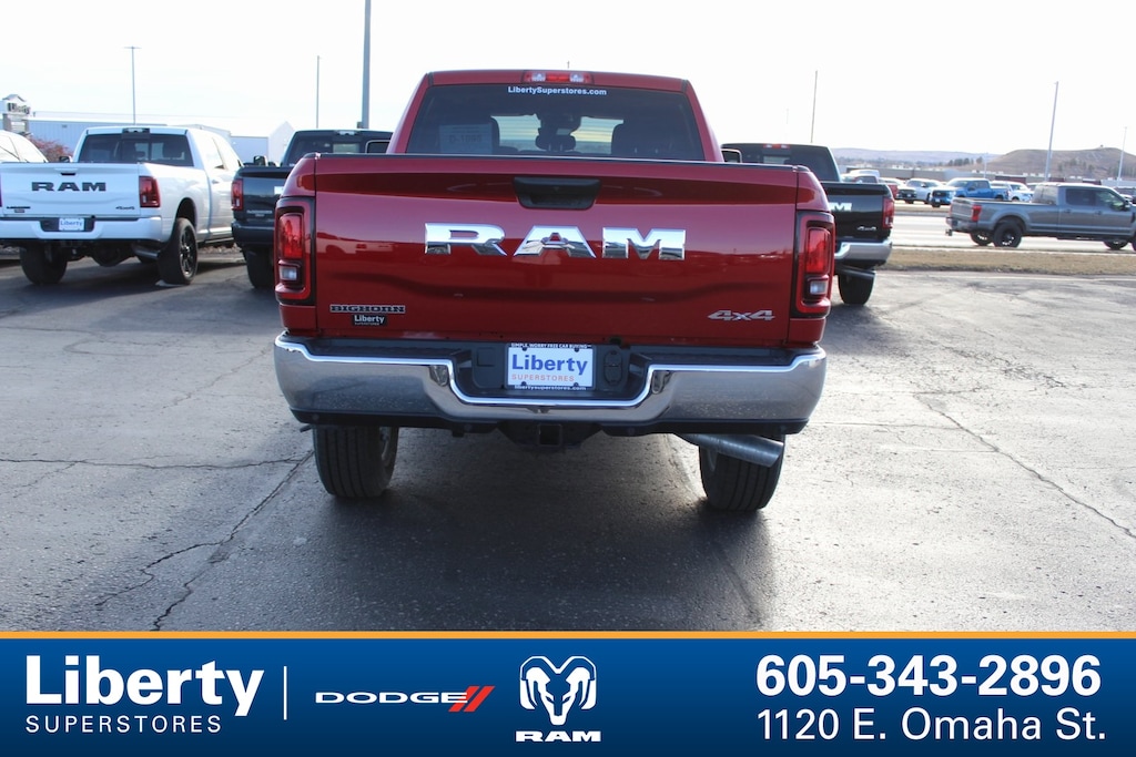 New 2026 Ram 3500 BIG HORN CREW CAB 4X4 6'4 BOX Pickup