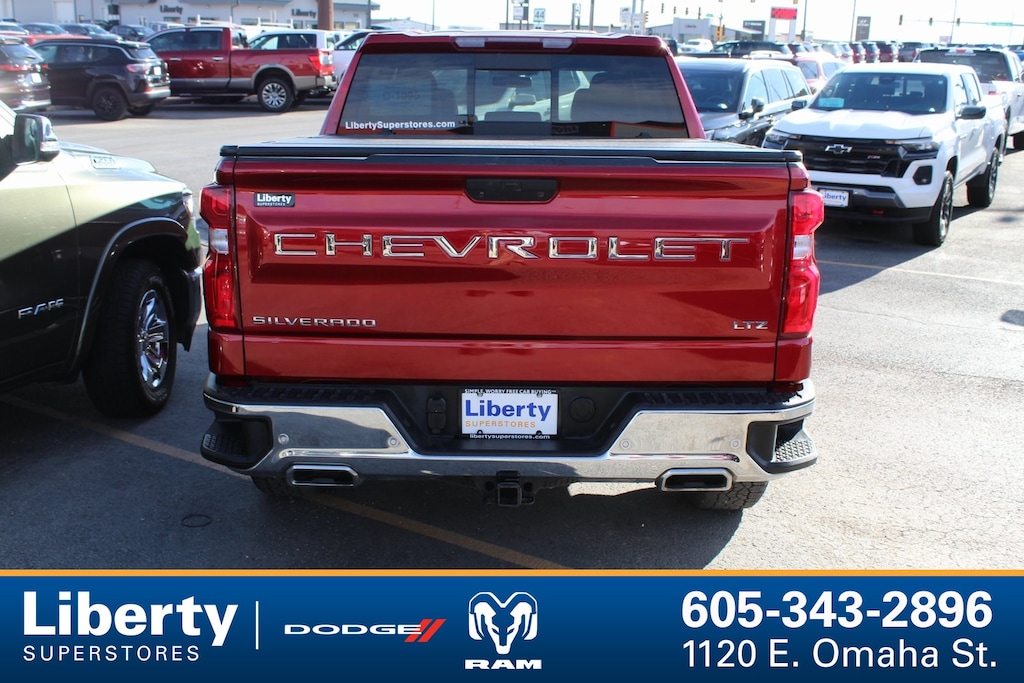 Used 2021 Chevrolet Silverado 1500 LTZ Truck Crew Cab