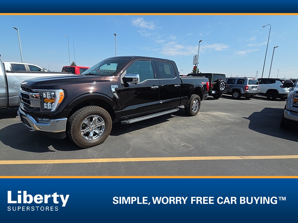 Used 2021 Ford F-150 Lariat Truck SuperCrew Cab
