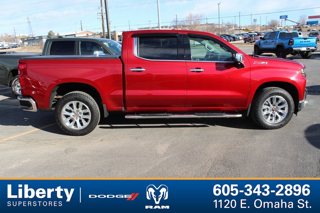 Used 2021 Chevrolet Silverado 1500 LTZ Truck Crew Cab