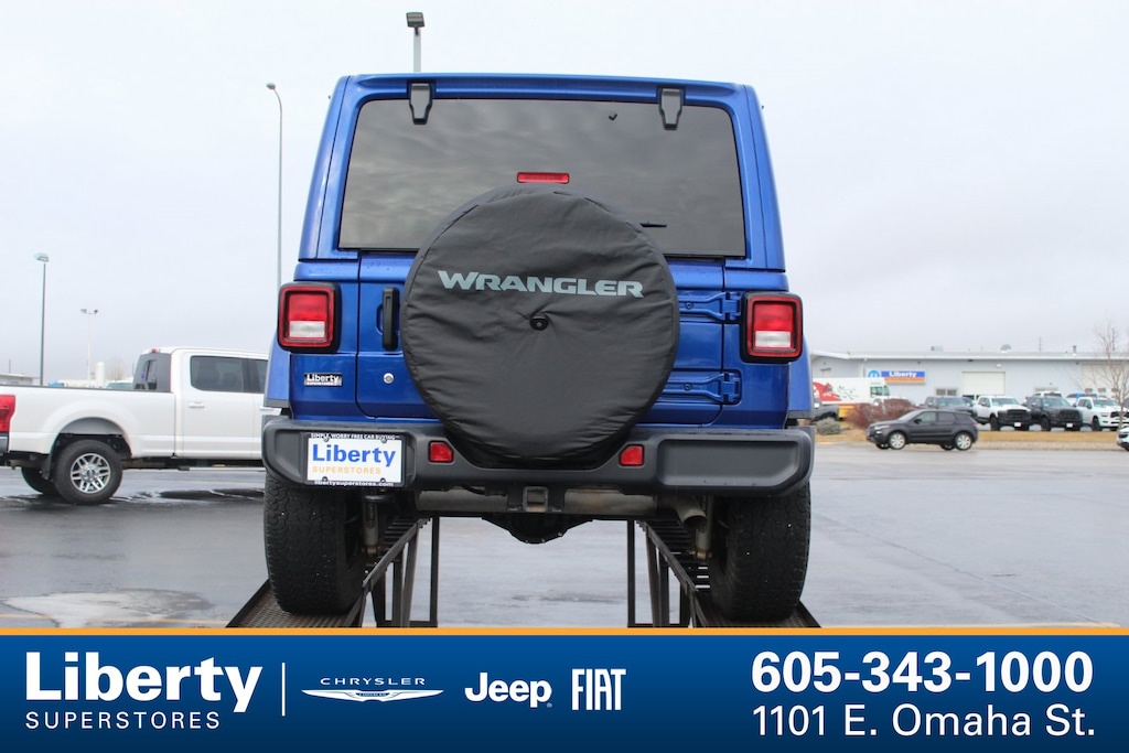 Used 2019 Jeep Wrangler Unlimited Sahara 4x4 SUV