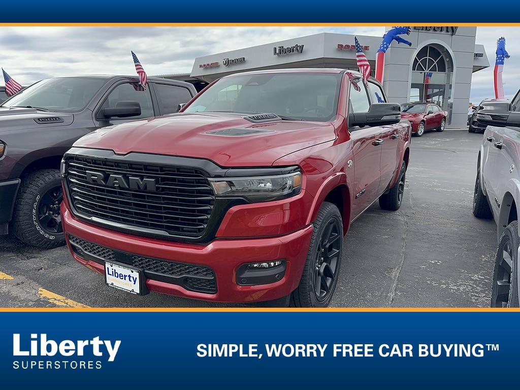 New 2026 Ram 1500 Laramie Crew Cab 4x4 57 Box Pickup