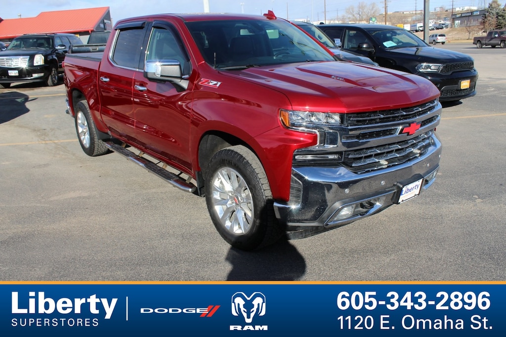 Used 2021 Chevrolet Silverado 1500 LTZ Truck Crew Cab