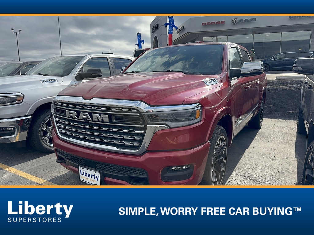 New 2026 Ram 1500 Limited Crew Cab 4x4 57 Box Pickup