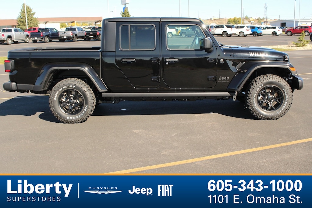 New 2025 Jeep Gladiator Willys Pickup