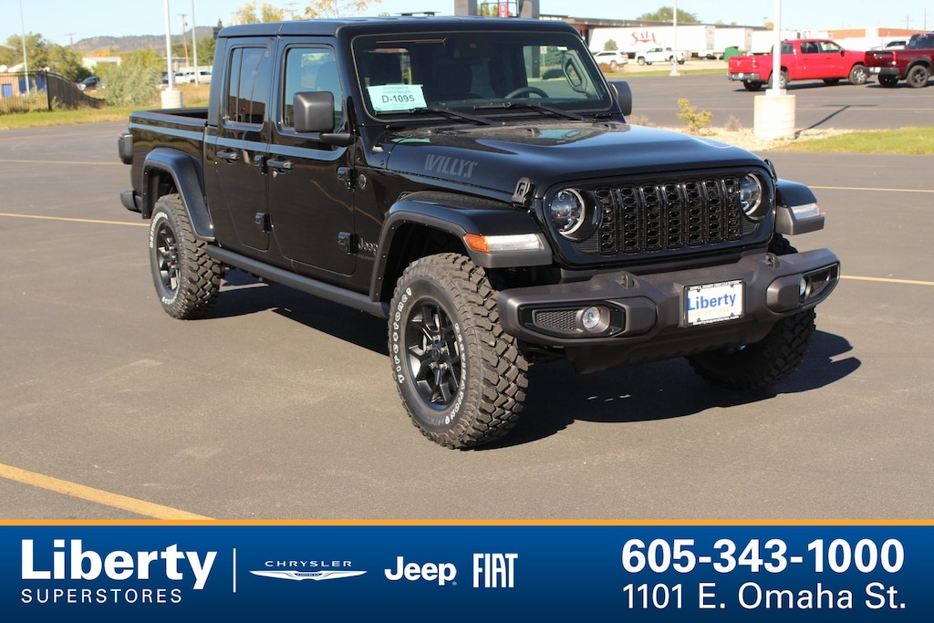 New 2025 Jeep Gladiator Willys Pickup