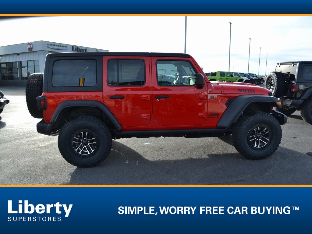 New 2026 Jeep Wrangler 4-Door Willys 4x4 Sport Utility