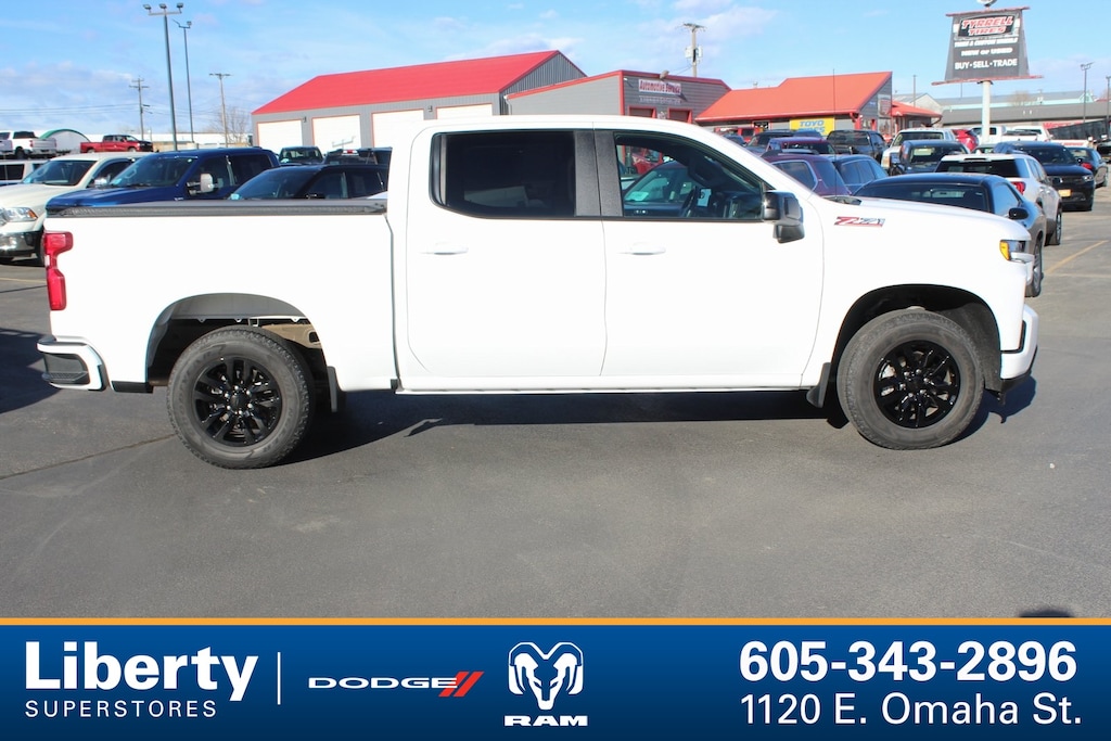 Used 2022 Chevrolet Silverado 1500 LTD LT Trail Boss Truck Crew Cab