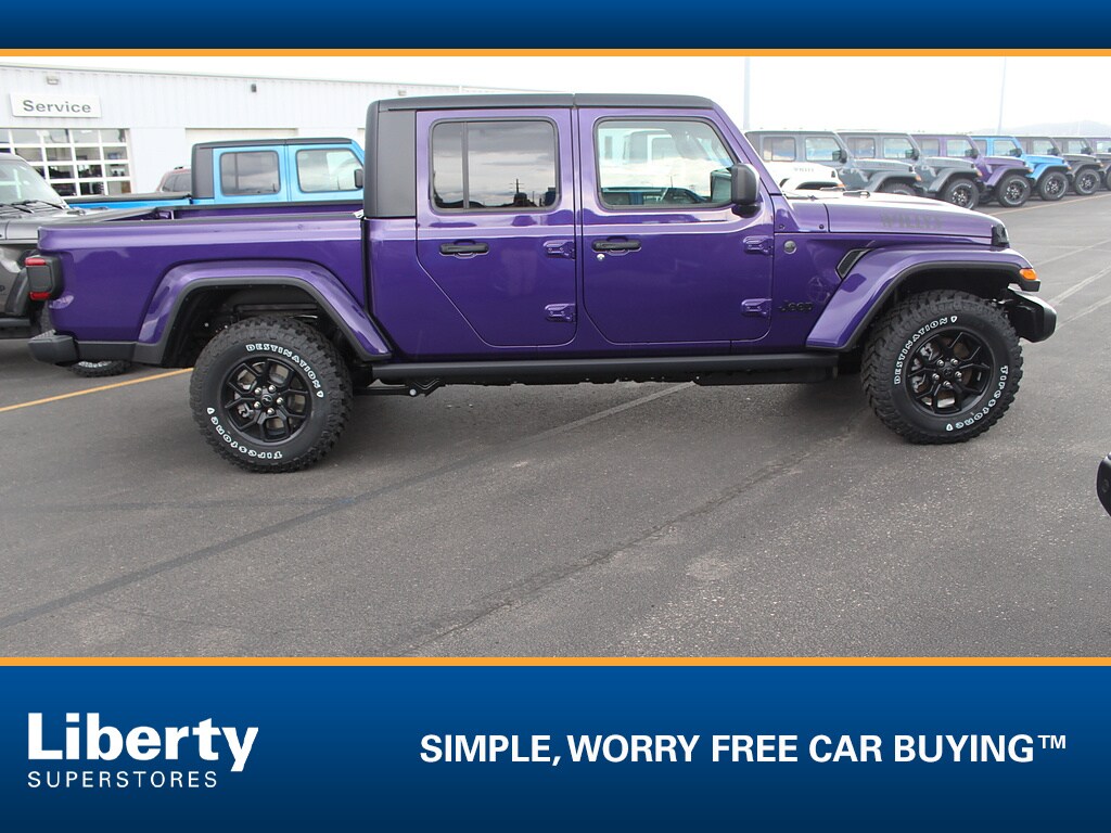 New 2026 Jeep Gladiator Willys 4x4 Pickup