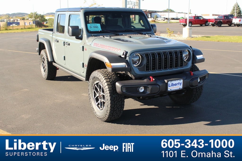 New 2025 Jeep Gladiator Rubicon Pickup