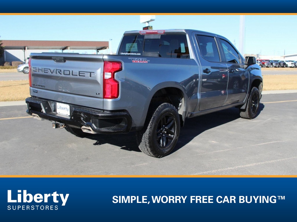 Used 2021 Chevrolet Silverado 1500 LT Trail Boss Truck Crew Cab