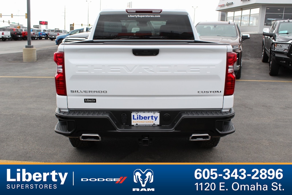 Used 2024 Chevrolet Silverado 1500 Custom Trail Boss Truck Crew Cab