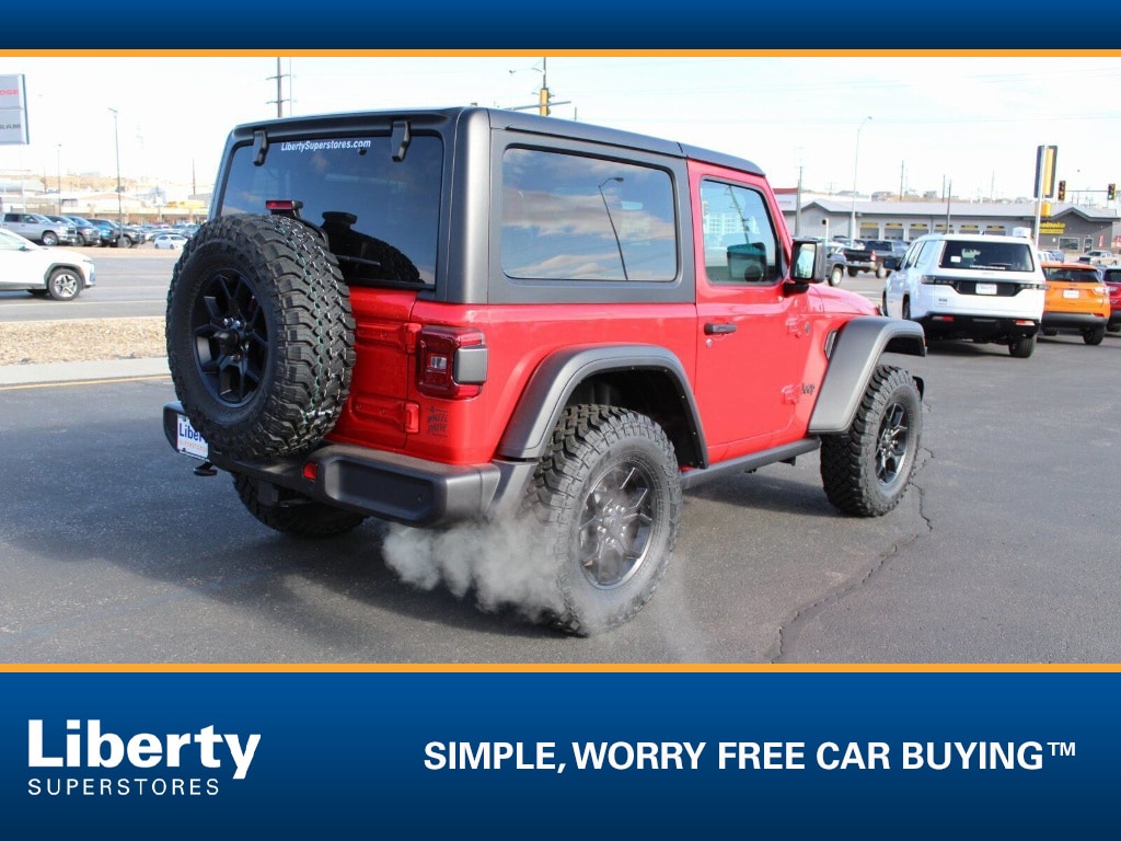 New 2026 Jeep Wrangler 2-Door Willys 4x4 Sport Utility