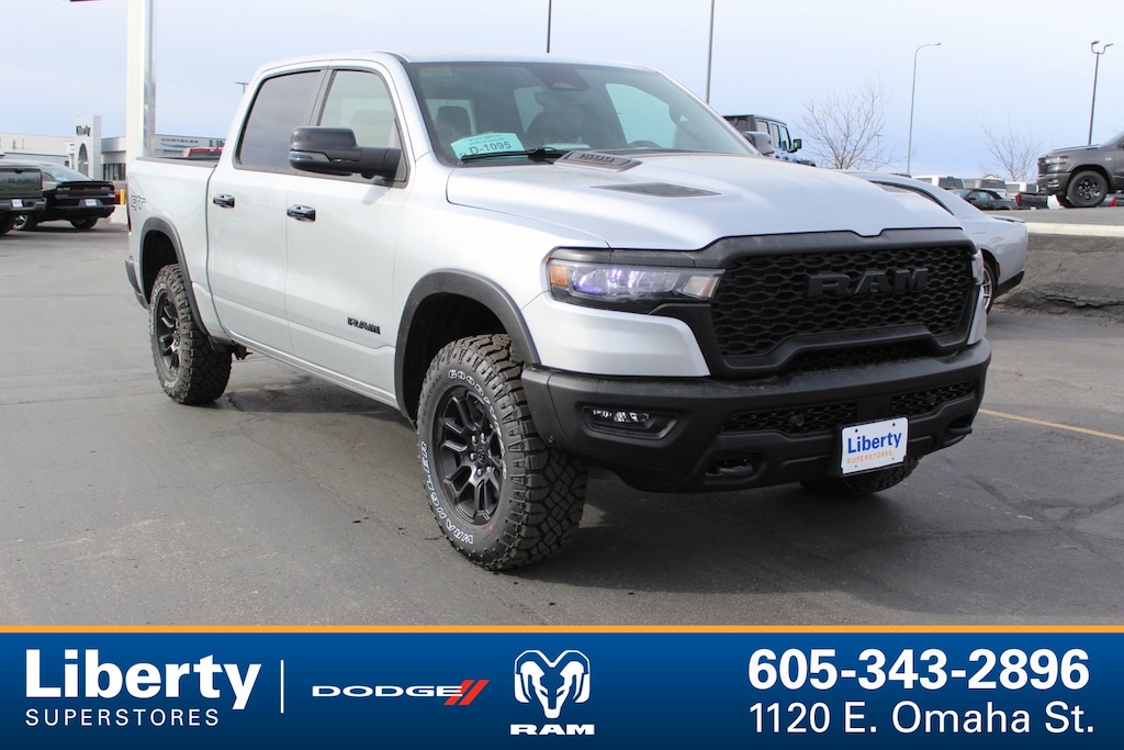 New 2026 Ram 1500 REBEL CREW CAB 4X4 5'7 BOX Pickup