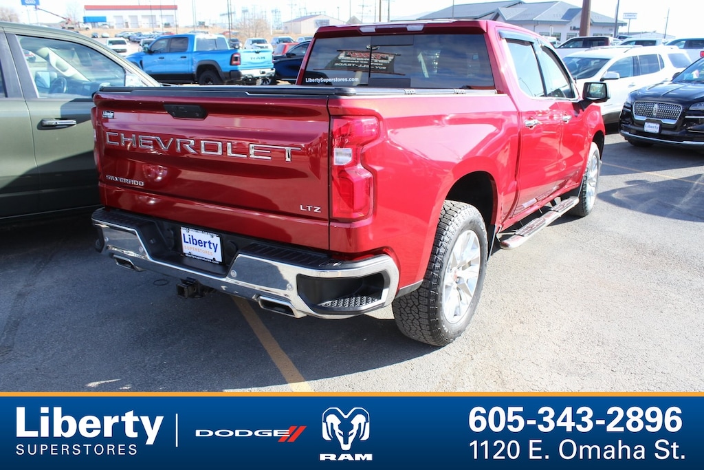 Used 2021 Chevrolet Silverado 1500 LTZ Truck Crew Cab