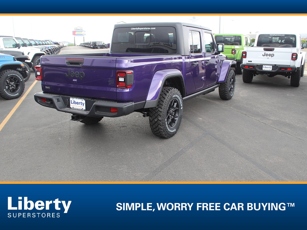 New 2026 Jeep Gladiator Willys 4x4 Pickup