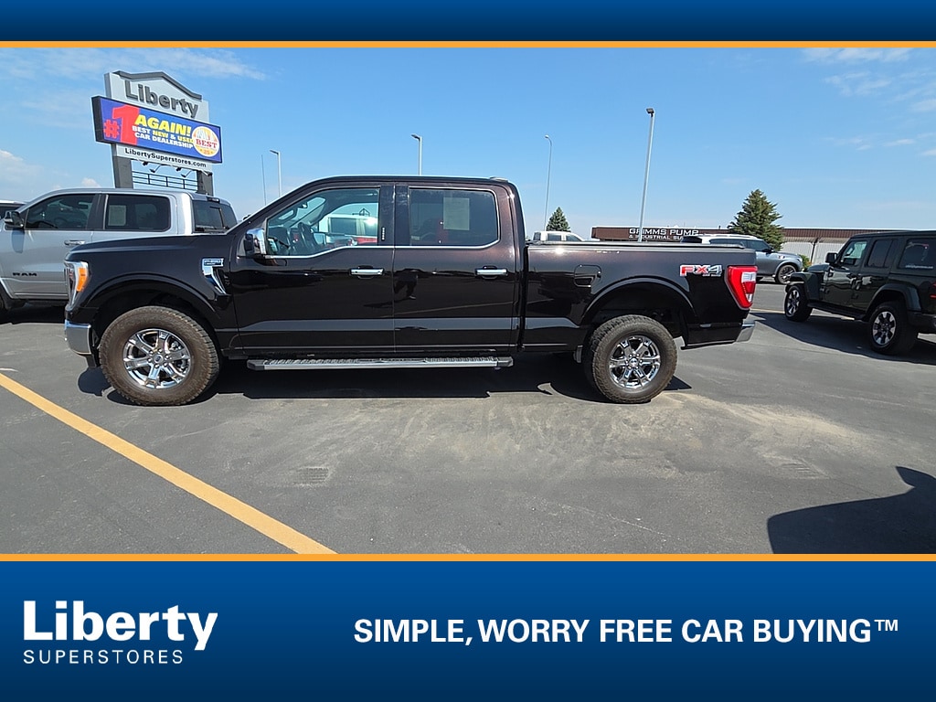 Used 2021 Ford F-150 Lariat Truck SuperCrew Cab