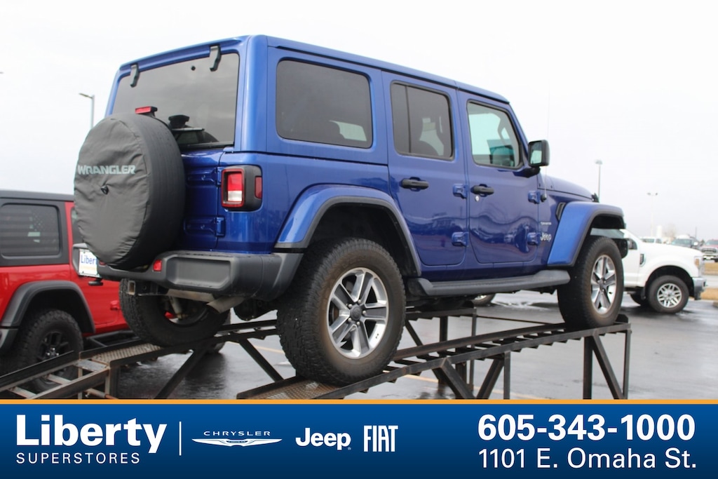 Used 2019 Jeep Wrangler Unlimited Sahara 4x4 SUV