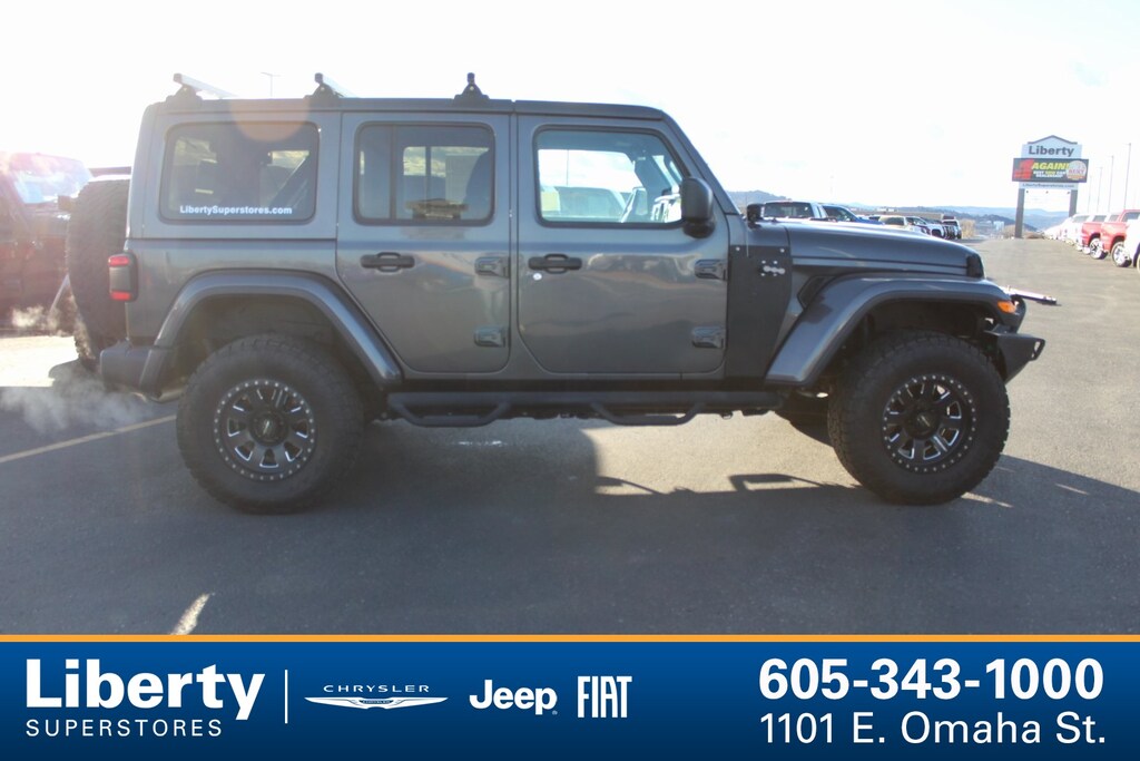 Used 2019 Jeep Wrangler Unlimited Sahara 4x4 SUV